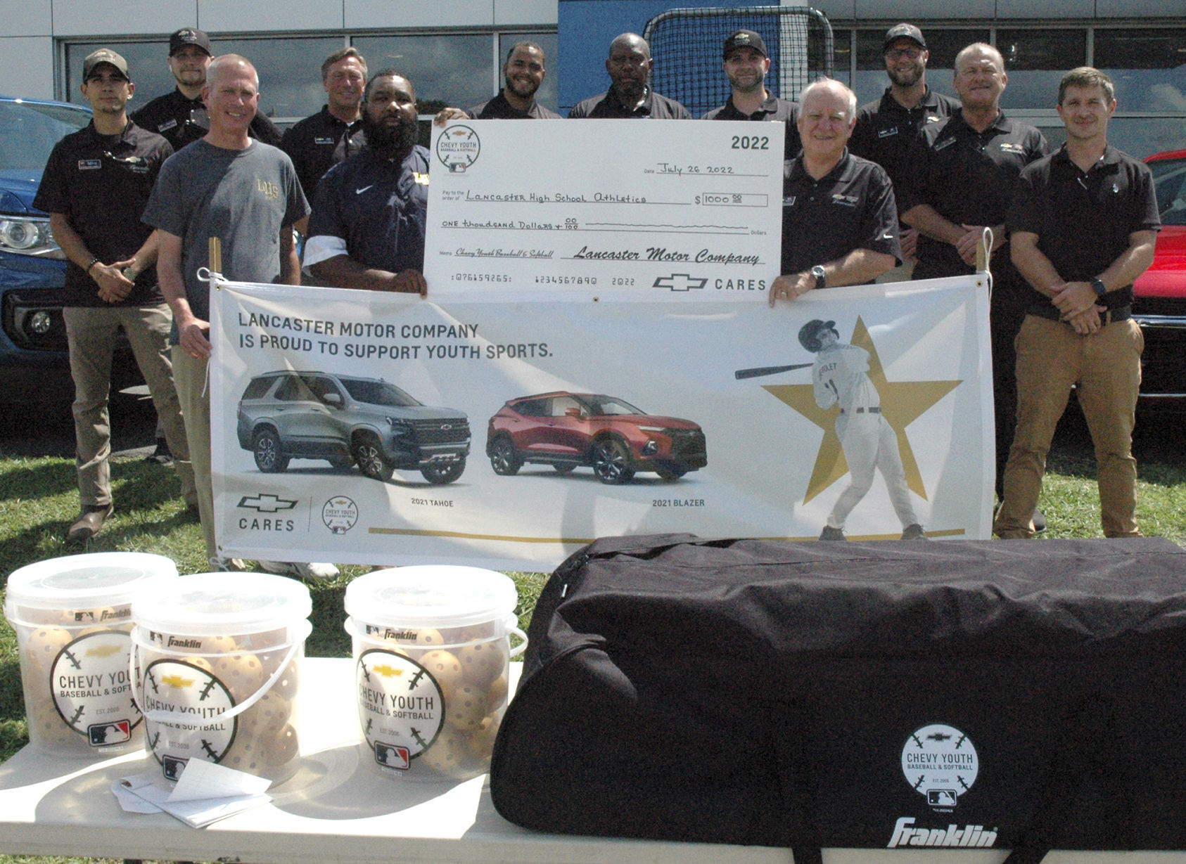 Lancaster Motor helps LHS athletics
